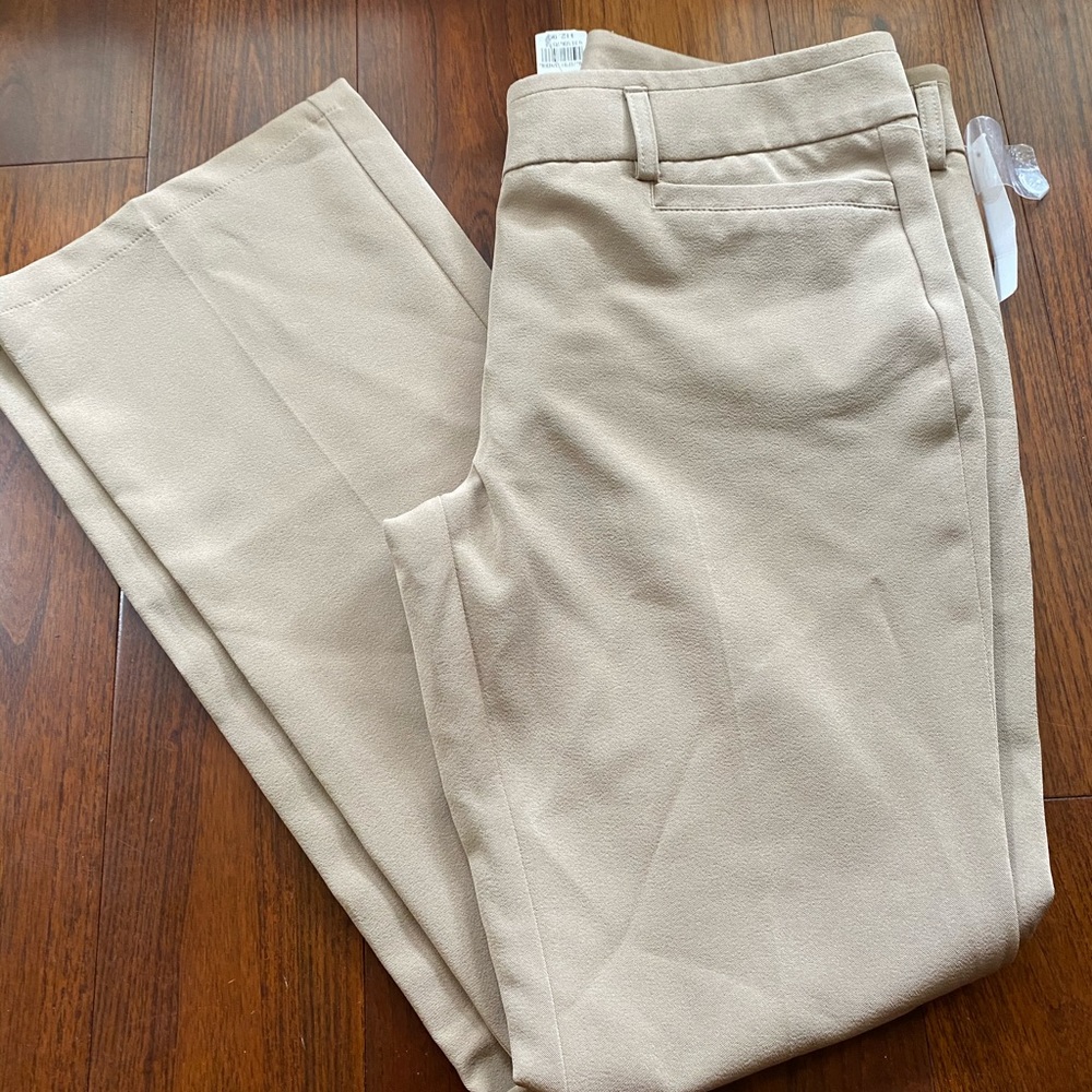 Beige work pants